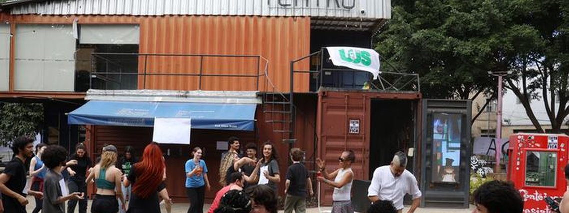 Teatro de Contêiner, em São Paulo