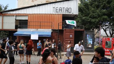Teatro de Contêiner, em São Paulo