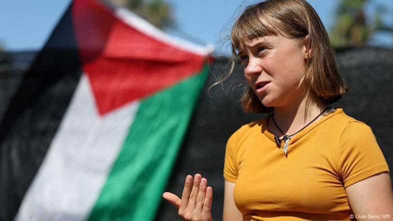 Ativistas brasileiros integram flotilha humanitária de Greta rumo a Gaza