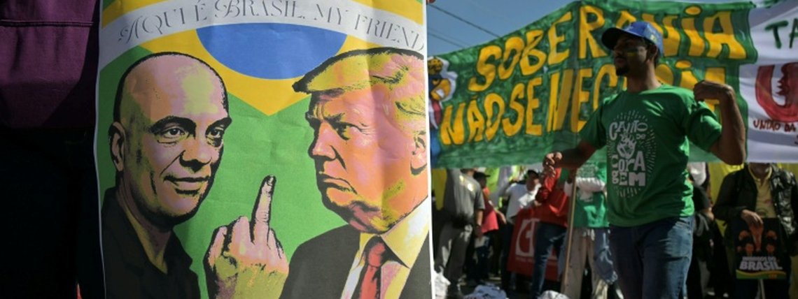 Alexandre de Moraes enfrenta 'ameaças' dos Estados Unidos