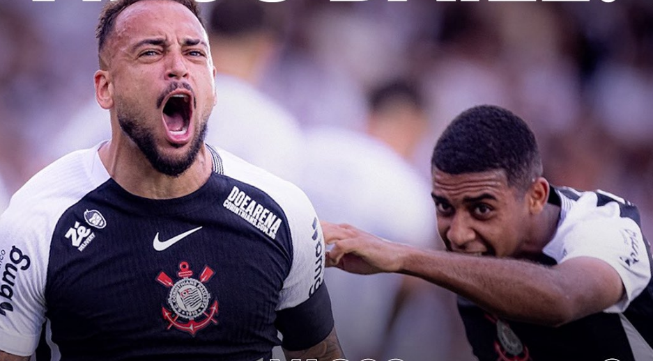 Corinthians domina, vence o Vasco e encerra sequência negativa no Brasileirão