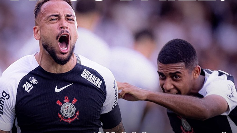 Reprodução/X/@Corinthians