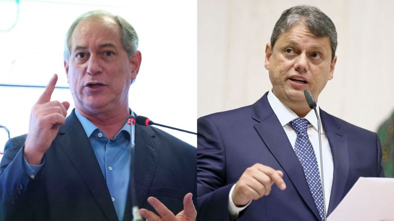 Ciro Gomes e Tarcísio de Freitas