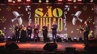 Festa de lançamento da série 'São Julhão'