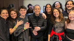 Filho de Tony Bellotto mostra a família no 1º show do pai após cirurgia de câncer