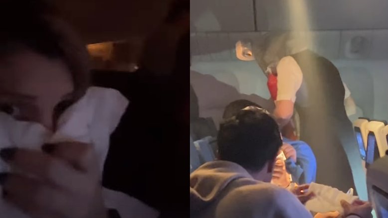 VÍDEO: carregador portátil pega fogo durante voo a Holanda