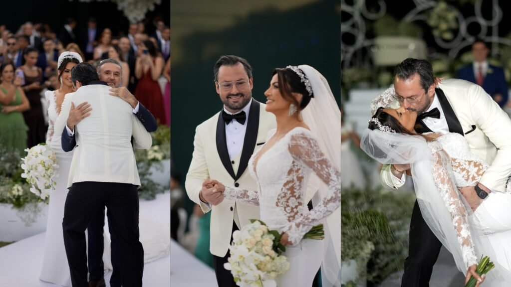 Tiago Abravanel e Banda Eva agitam casamento de Mairrana Maia e Pedro Corino