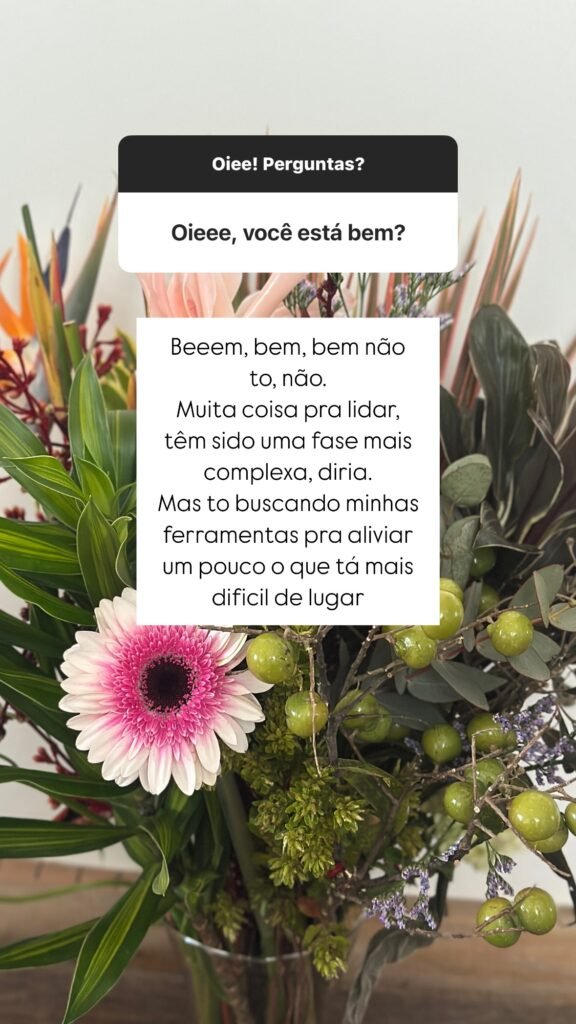 Monica Benini sobre saúde mental após diagnóstico da filha: 'Bem eu não estou'