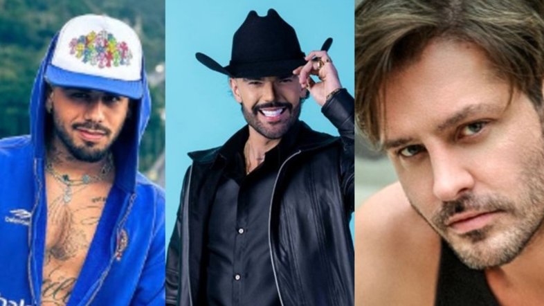 Zé Felipe, Luan Pereira e Dado Dolabella