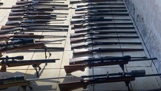 Operação conjunta apreende arsenal de armas em São Roque/SP