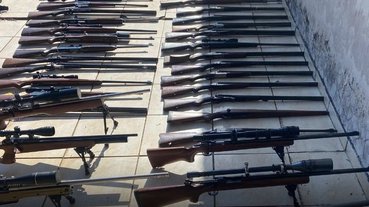 Operação conjunta apreende arsenal de armas em São Roque/SP