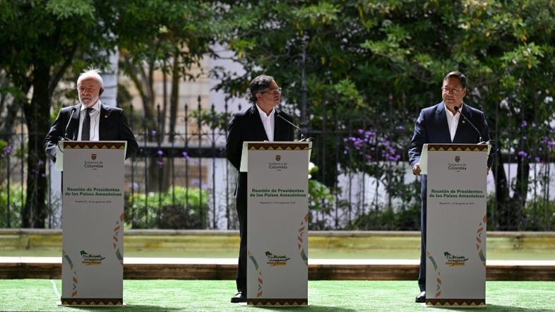 Brasil, Colômbia e Bolívia unem forças pela Amazônia de olho na COP30
