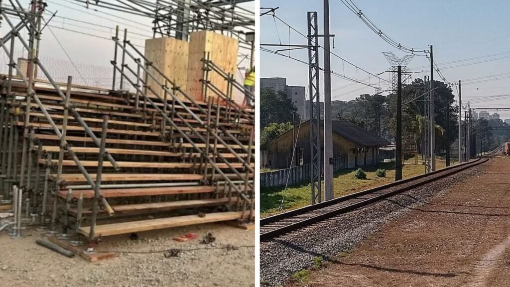Como era a estação de trem desativada há três décadas que será usada para o The Town 2 Como era a estação de trem desativada há três décadas que será usada para o The Town