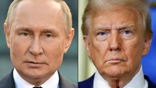 Na véspera de reunião, Putin elogia 'esforço de Trump' para acabar com guerra