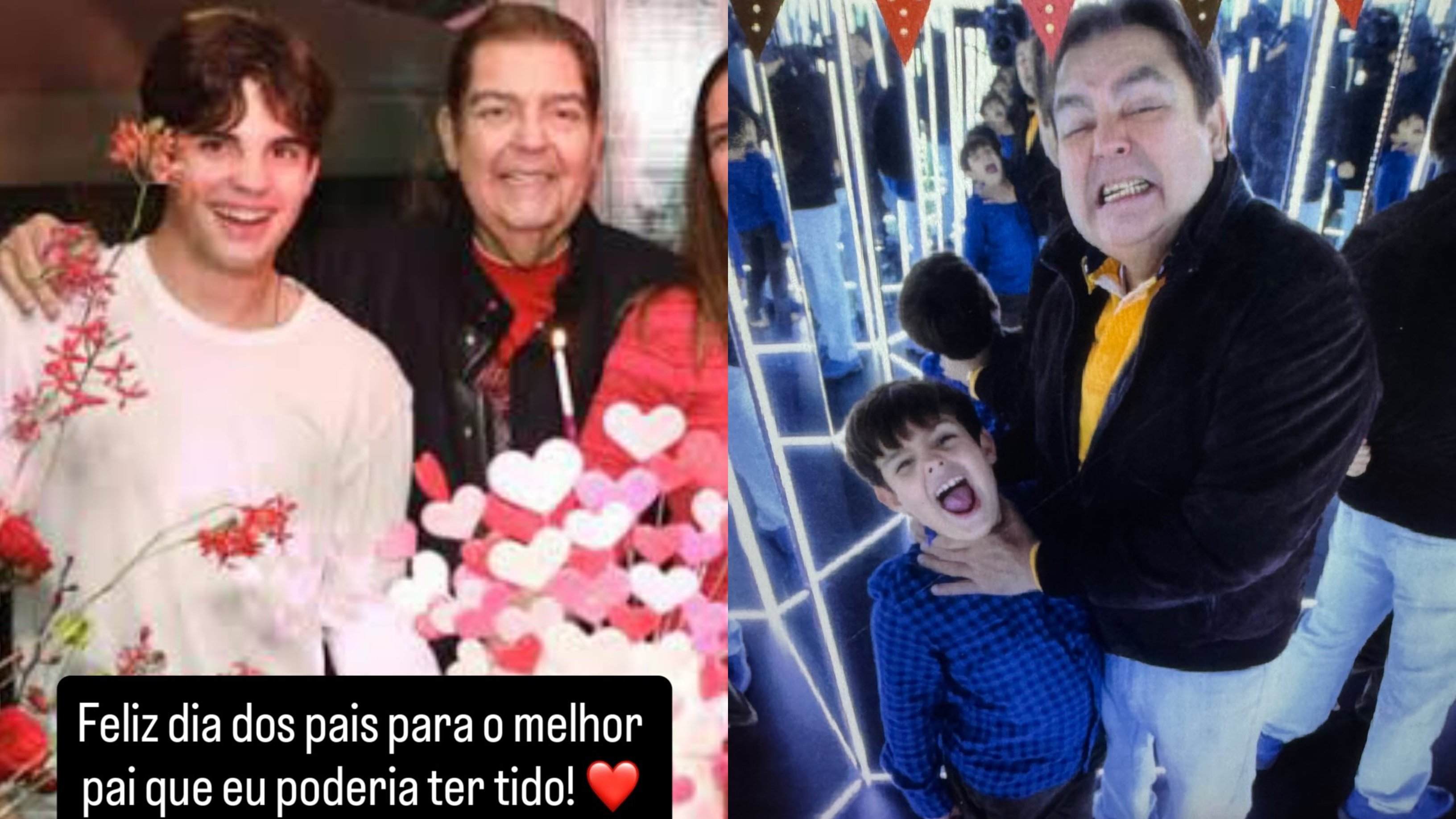 Famosos comemoram Dia dos Pais com homenagens nas redes sociais