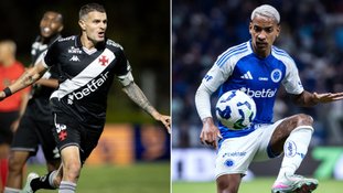 Montagem ISTOÉ: Matheus Lima/Vasco // Gustavo Aleixo/Cruzeiro