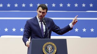 O comentarista conservador Charlie Kirk 20/01/2025 REUTERS/Mike Segar