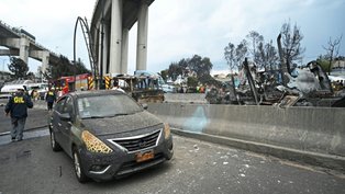 Explosão de caminhão de gás deixa 3 mortos e dezenas de feridos na Cidade do México