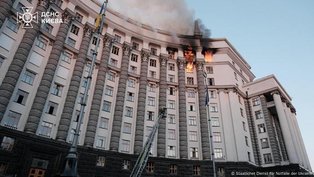 Maior ataque aéreo à Ucrânia atinge sede do governo em Kiev