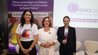 As médicas Marcella Salvadori, Andrea Gadelha Guimarães e Marcela Bonalumi