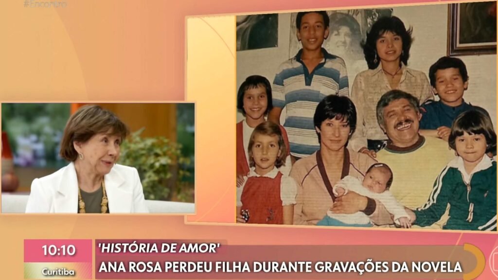 Ana Rosa relembra morte da filha durante gravações de novela: ‘Fé e terapia’ 2 Ana Rosa relembra morte da filha durante gravações de novela: ‘Fé e terapia’