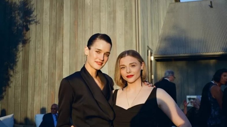 Chloë Grace Moretz se casa com a modelo Kate Harrison