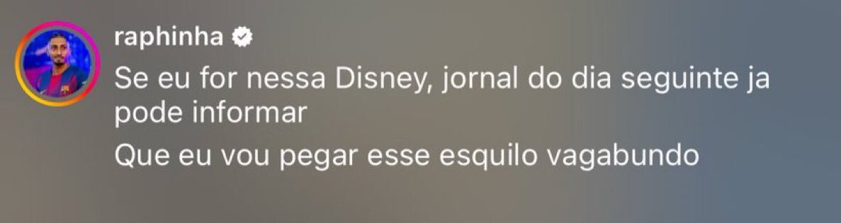 Raphinha acusa Disney de racismo: 'crianças brancas foram abraçadas e meu filho não'