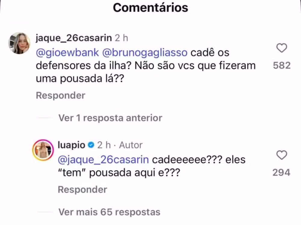 Bruno Gagliasso desabafa nas redes sociais após alfinetada de Luana Piovani