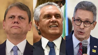 Pablo Jacob/Governo do Estado de SP; Divulgação/Governo de Goiás; Marcelo Camargo/Agência Brasil