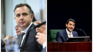 Rodrigo Pacheco e Jorge Messias STF