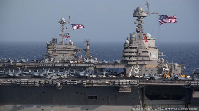 Trump envia maior porta-aviões do mundo para pressionar Maduro
