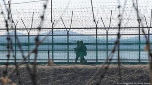 Soldado norte-coreano burla fronteira vigiada e foge para a Coreia do Sul