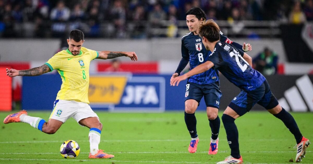 Brasil perde para Japão pela primeira vez em amistoso