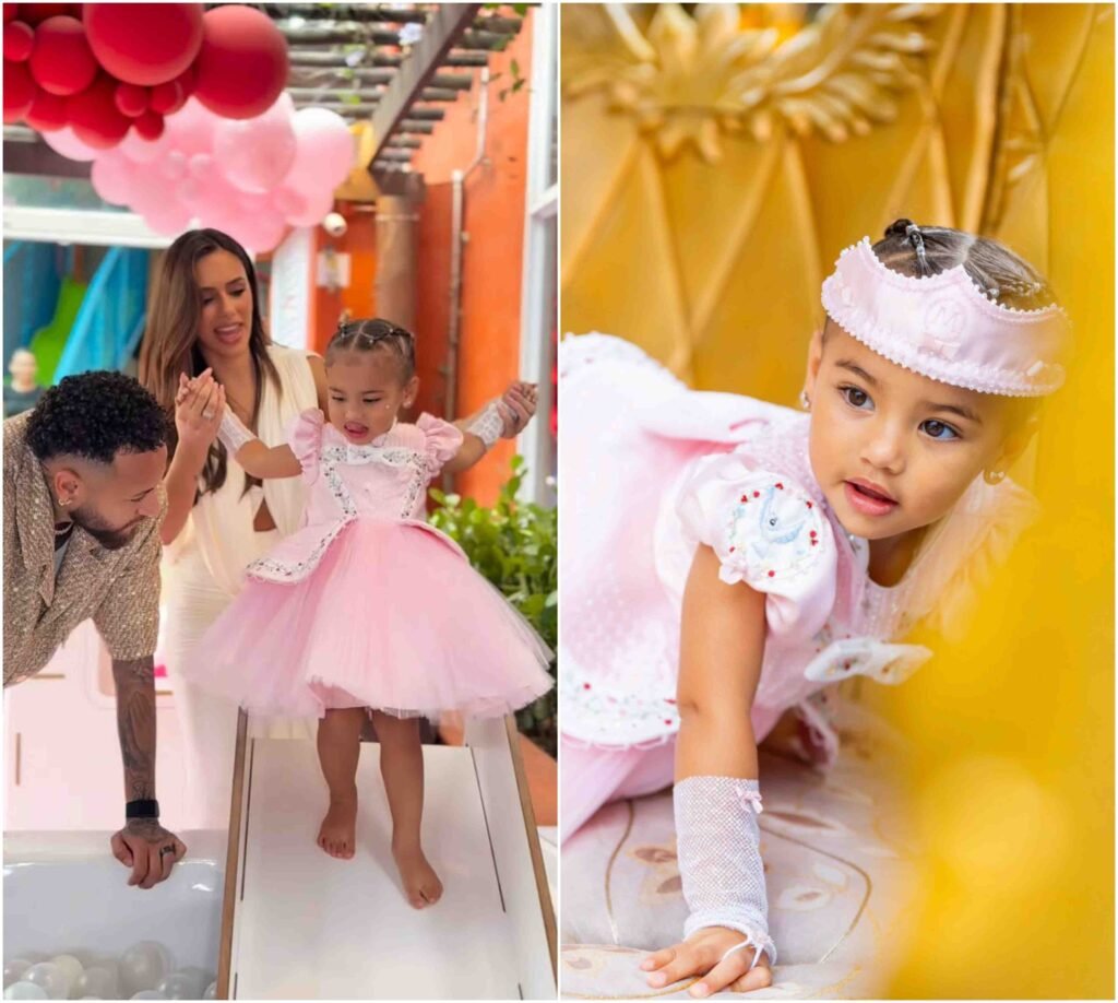 Bruna Biancardi e Neymar celebram 2 anos da filha Mavie; confira imagens
