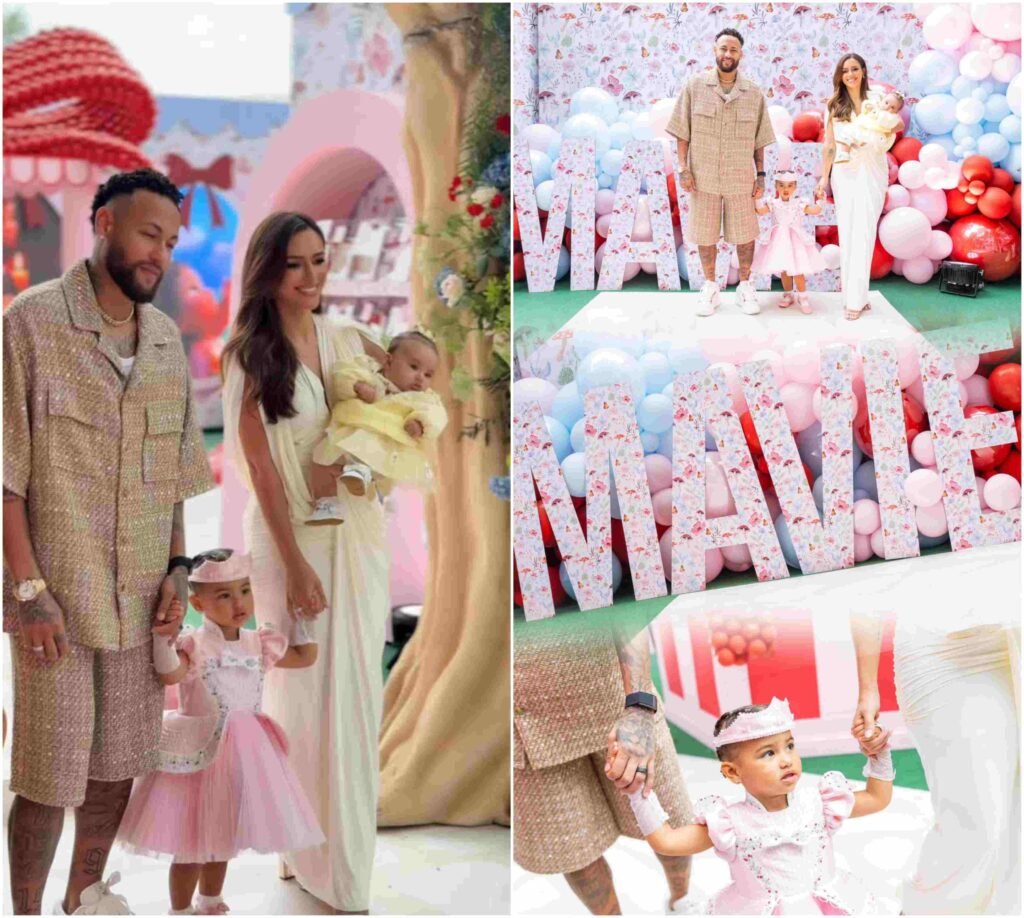 Bruna Biancardi e Neymar celebram 2 anos da filha Mavie; confira imagens