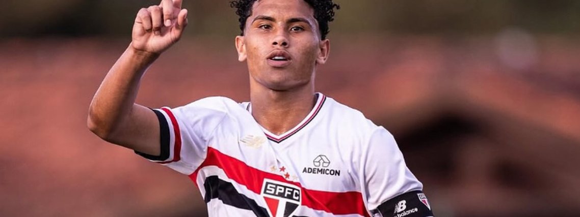 O lateral-direito Ângelo Candido, do São Paulo