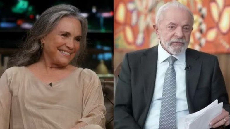 Regina Duarte surpreende o público ao seguir o presidente Lula nas redes sociais