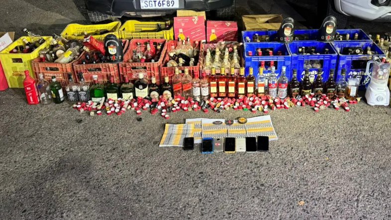 Suspeito de falsificar bebidas alcoólicas no DF é preso