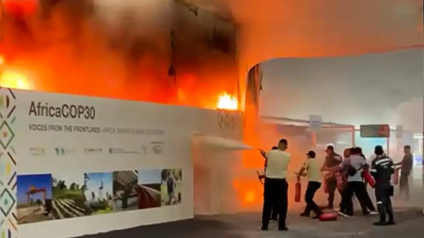 Incêndio COP30