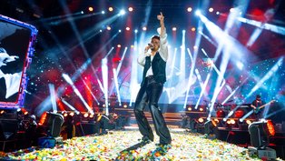 Luan Santana durante show em Wembley