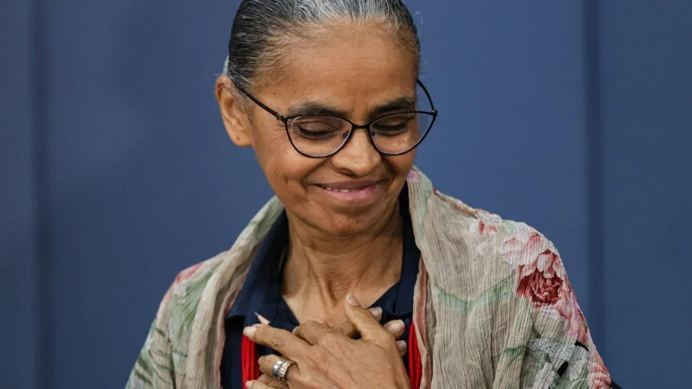 Marina Silva, ministra do Meio Ambiente: para Rebelo, escolha foi imposta por agenda internacional