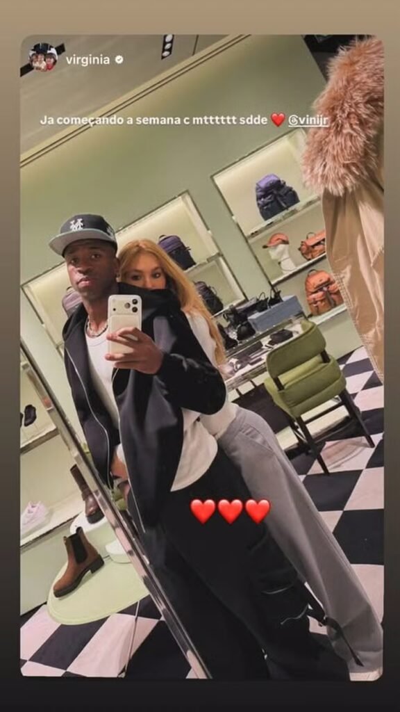 Vini Jr. apaga declaração para Virginia após vídeo polêmico da namorada; entenda