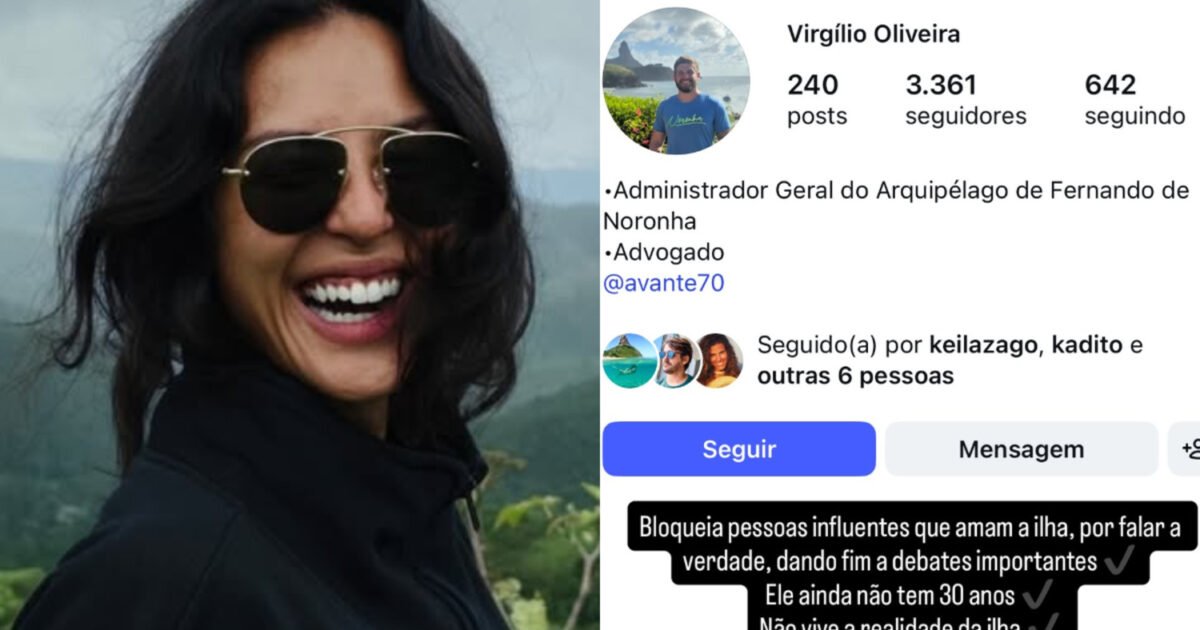 Yanna Lavigne é bloqueada por administrador de Noronha após críticas; entenda