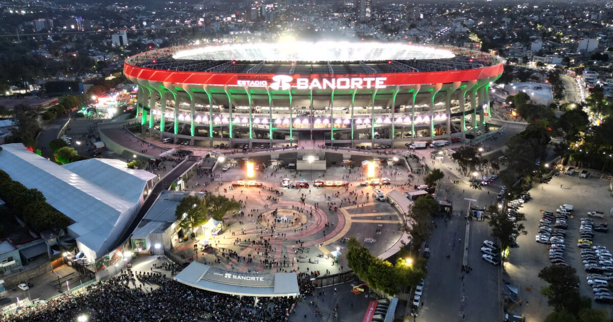Estádio Azteca revela novo visual para receber abertura da Copa do Mundo de 2026
