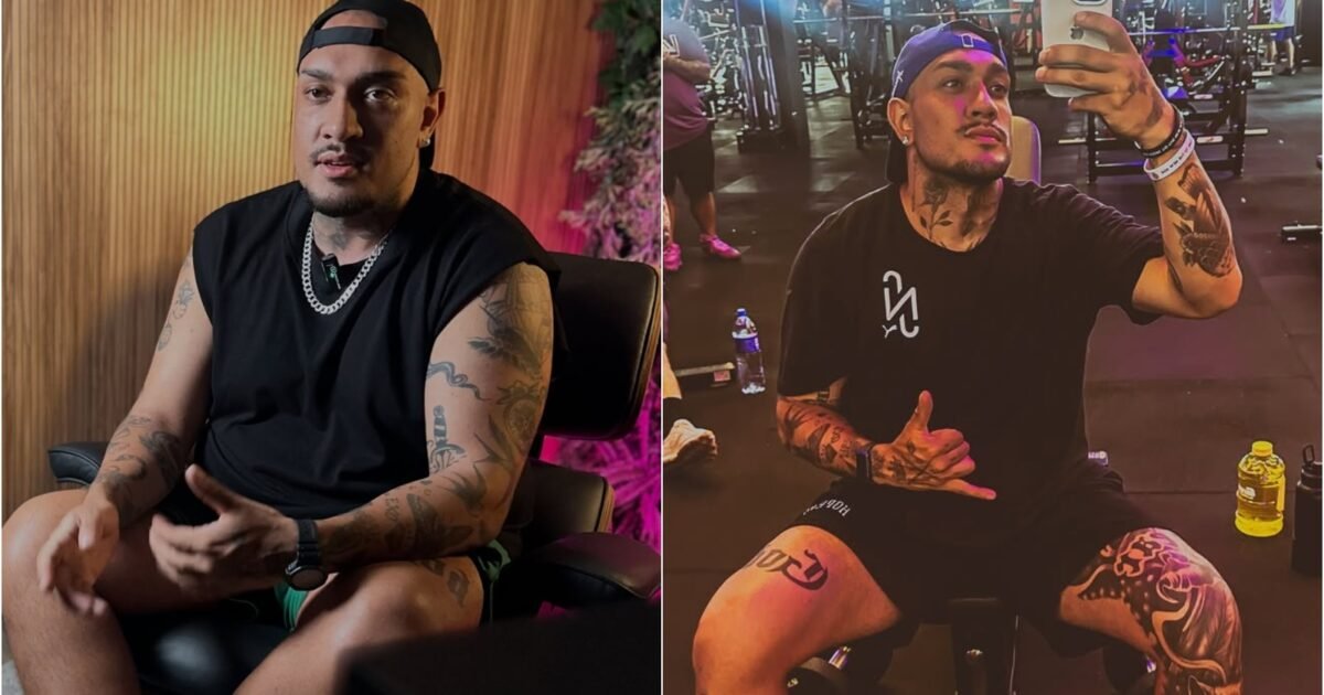 MC Binn considera se submeter a cirurgia após eliminar mais de 50 kg