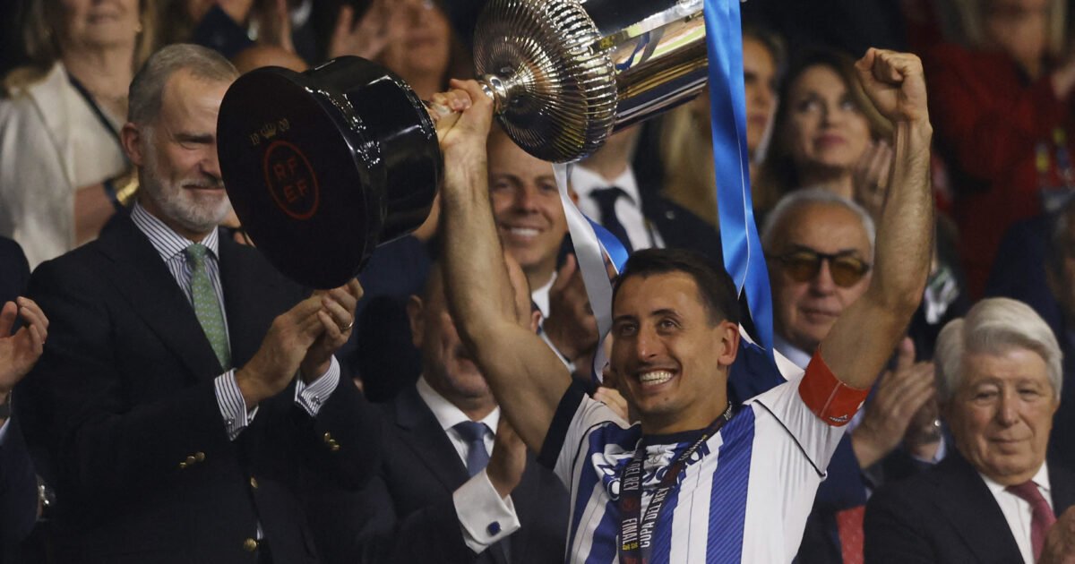 Real Sociedad vence Atlético de Madrid nos pênaltis e conquista Copa do Rei