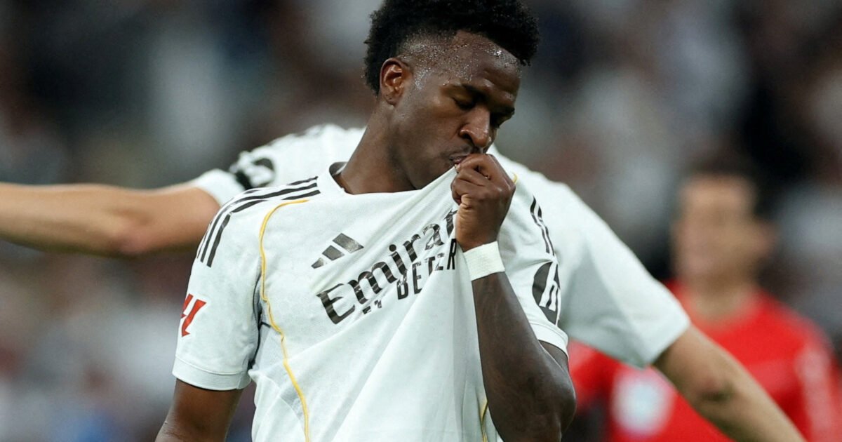 Vini Jr. marca na vitória do Real sobre o Alavés e pede desculpas para a torcida