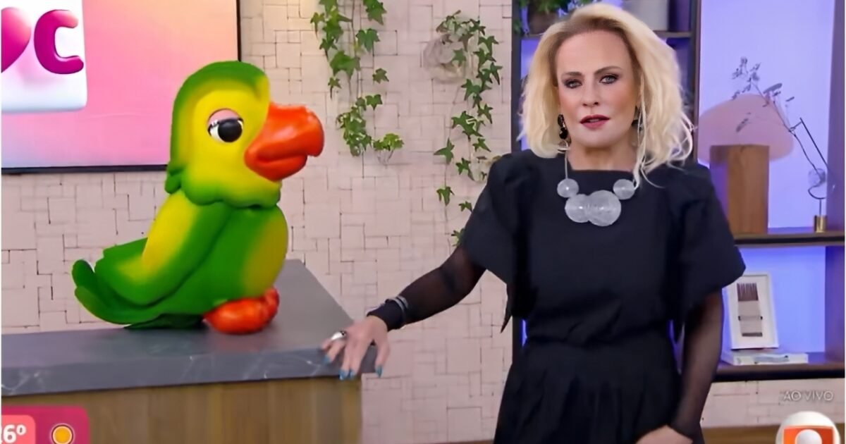 Ana Maria Braga se emociona e vai às lágrimas ao comentar morte do pai de Ana Paula