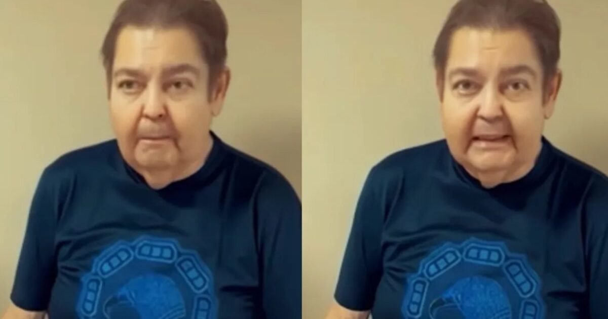 Faustão reaparece nas redes sem cadeira de rodas e surpreende internautas
