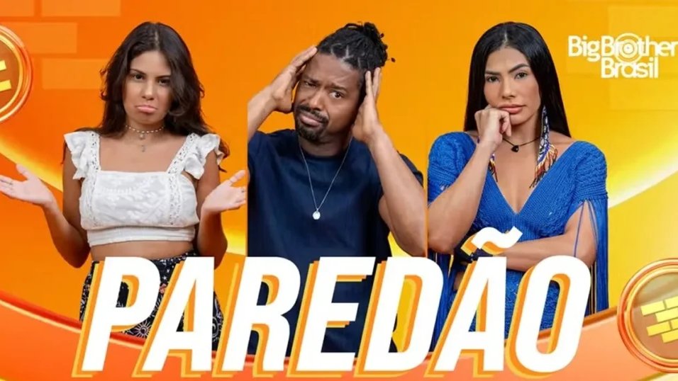 BBB26: Gabriela, Boneco e Marciele estão no Paredão; veja quem votou em quem